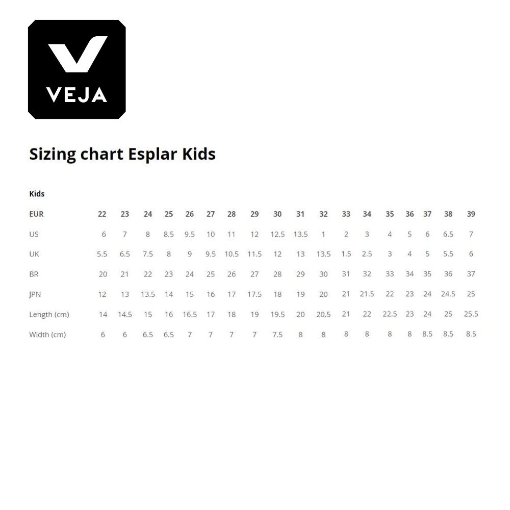Veja Kids Esplar Velcro Leather Sneaker Girls Footwear Rockies NZ
