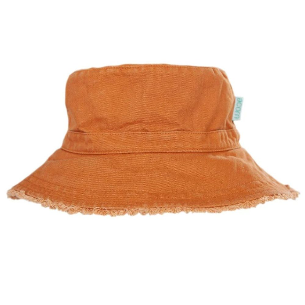 Acorn Frayed Bucket Hat