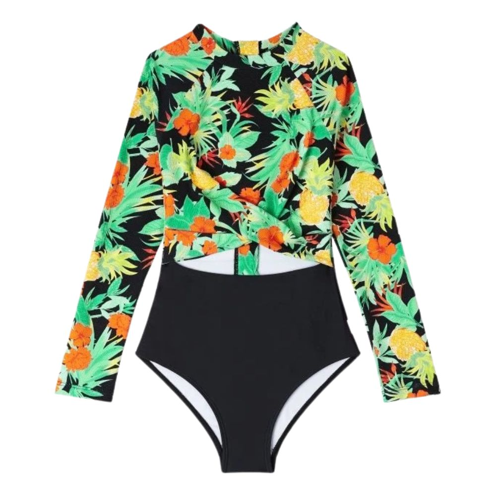 Seafolly Tropical Nights Paddlesuit - Girls Swimwear | Rockies NZ ...