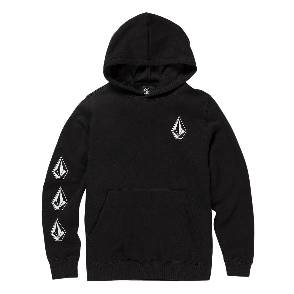 Volcom Iconic Stone Hoodie - Boys Jumpers | Rockies NZ - Volcom 02302343