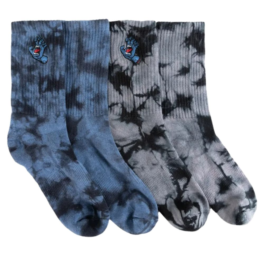 Santa Cruz Screaming Hand Tie Dye Socks - Kids Socks + Underwear|MadMia ...