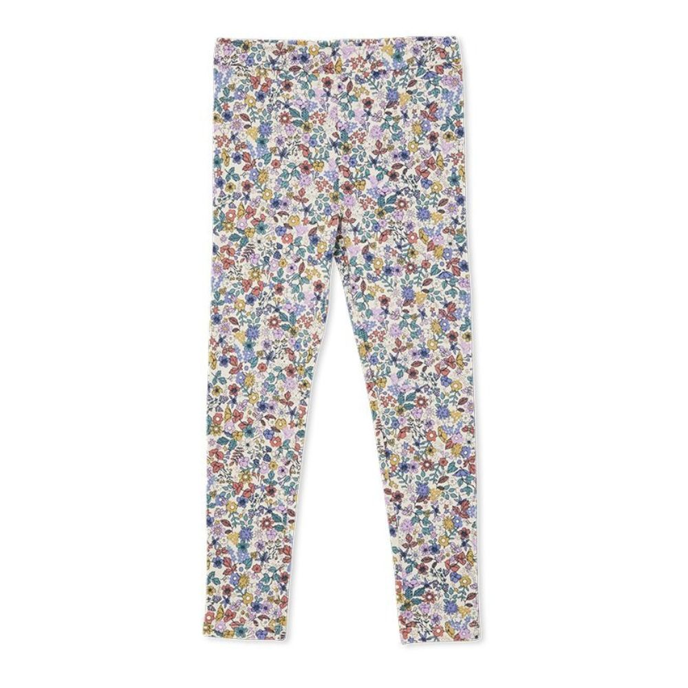 Milky Autumn Floral Legging - Girls Pants | Rockies NZ - Milky 04142312 w23