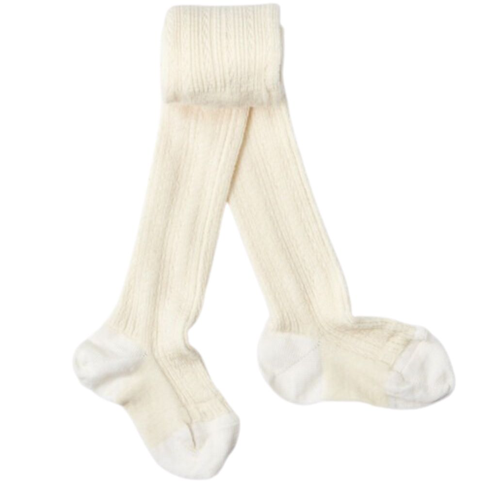 Columbine Merino Liner Cable Tights - Kids Socks + Underwear|MadMia ...