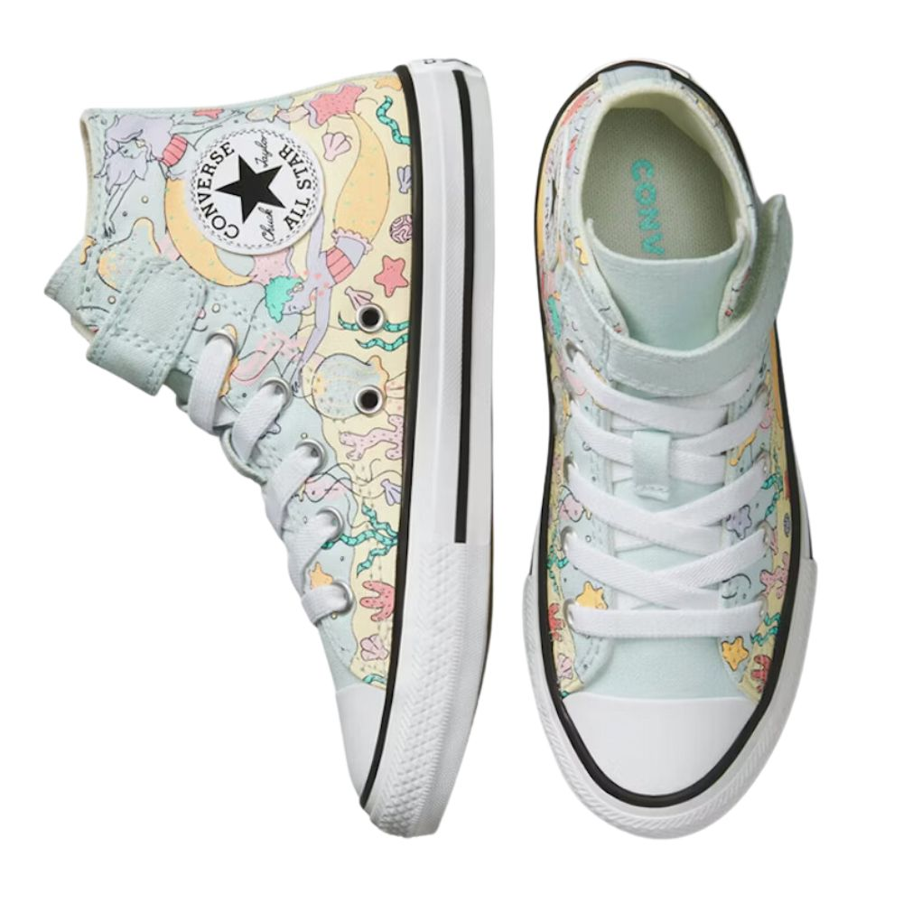 Mermaid converse low on sale top