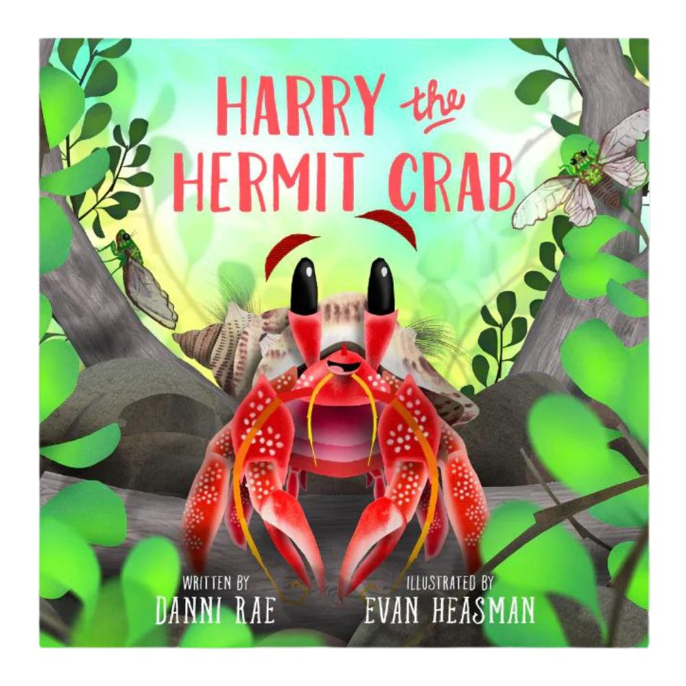 Harry the Hermit Crab Book - Books NZ | Rockies - Little Love 12102300