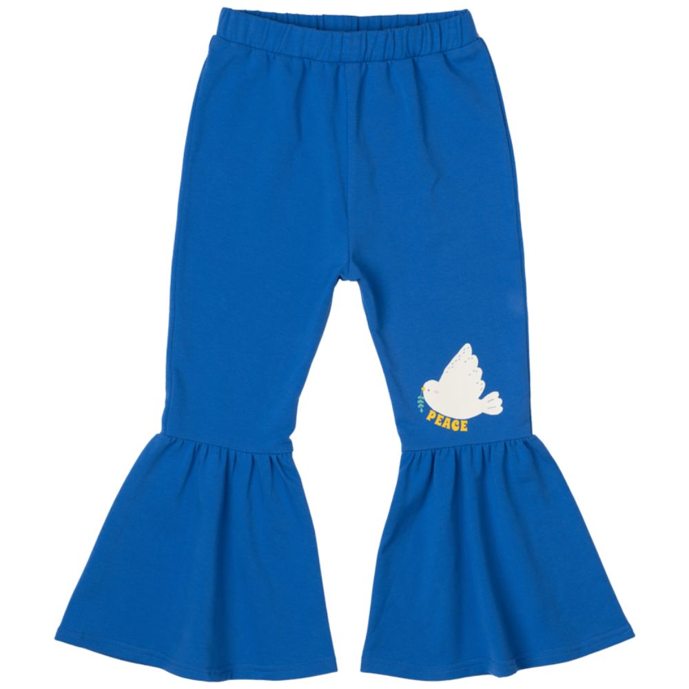 Rock Your Kid Peace Dove Flared Trackpant