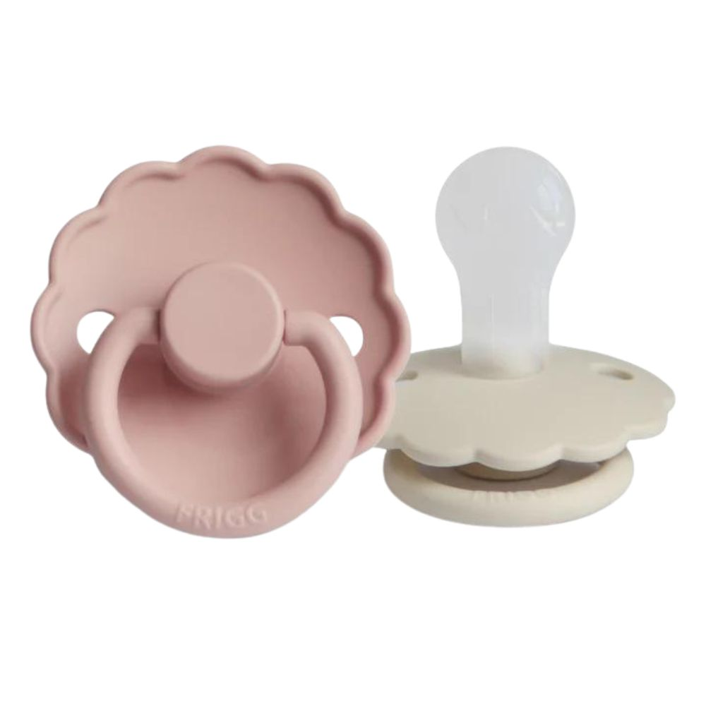 Frigg Daisy Silicone Pacifiers -  2pk