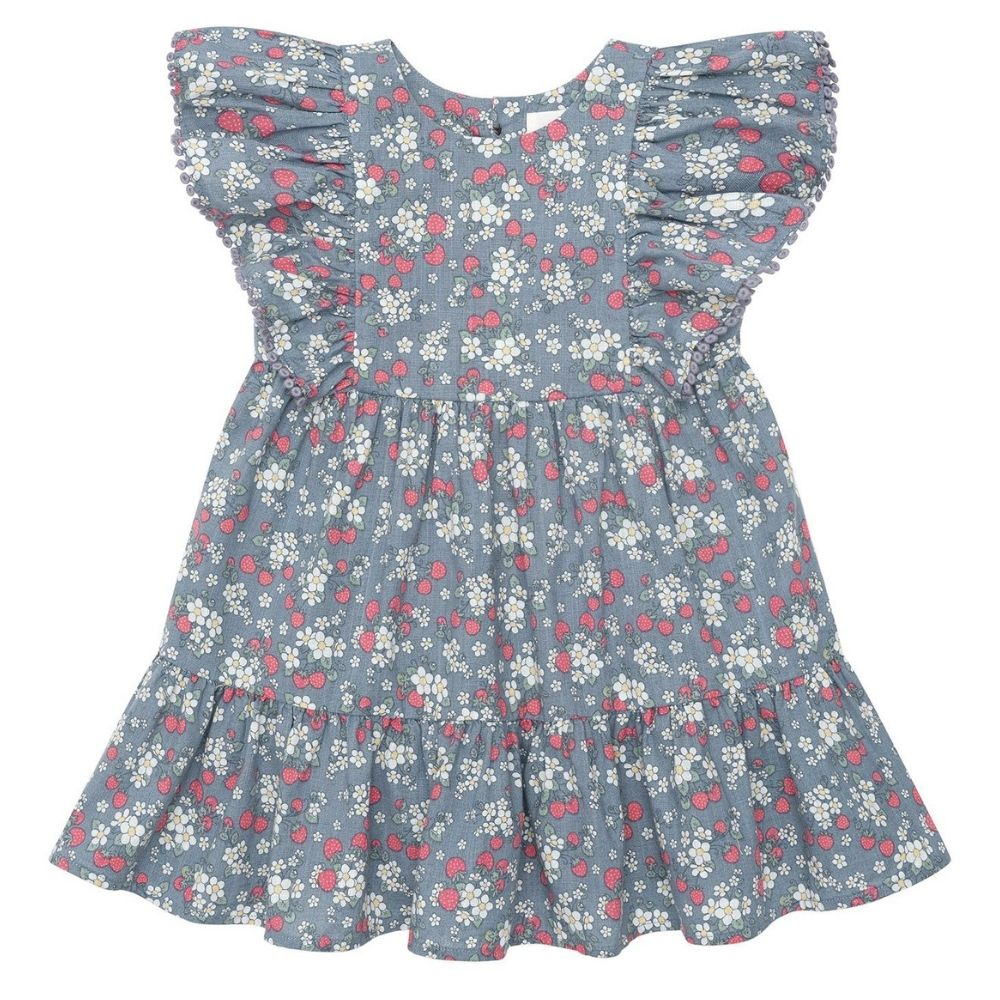 Huxbaby Vintage Strawberry Frill Dress