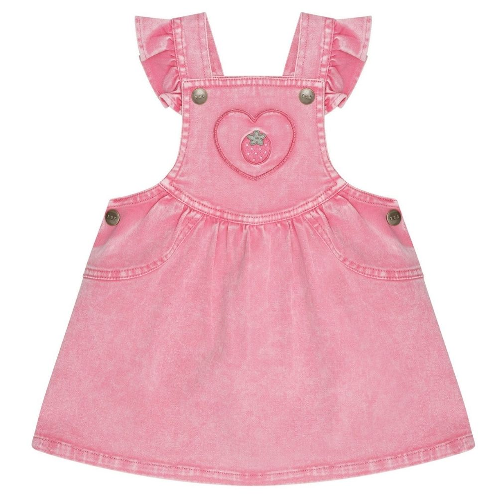 Huxbaby Berry Vintage Pinafore Dress