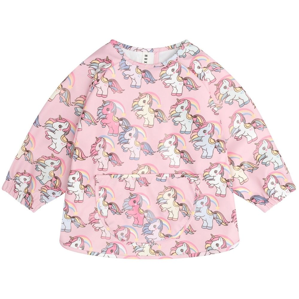 Huxbaby Rainbow Unicorn Smock