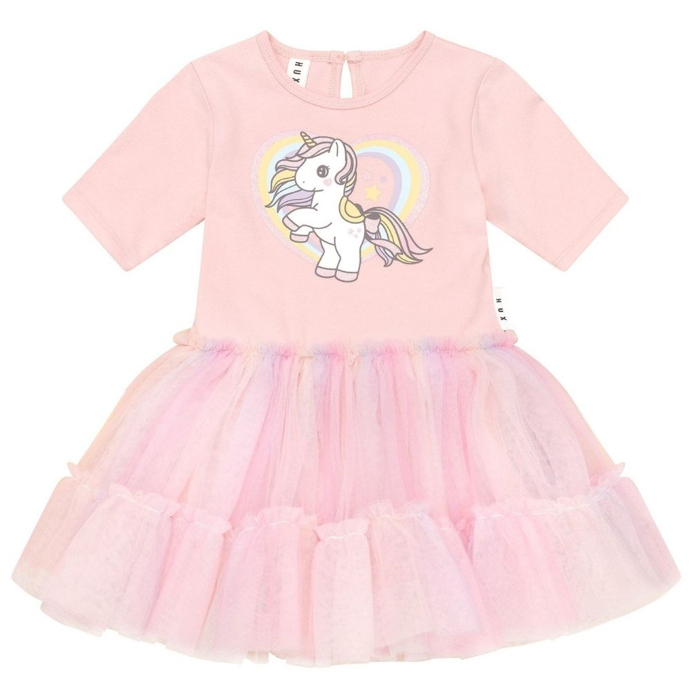 Huxbaby Rainbow Unicorn Ballet Dress