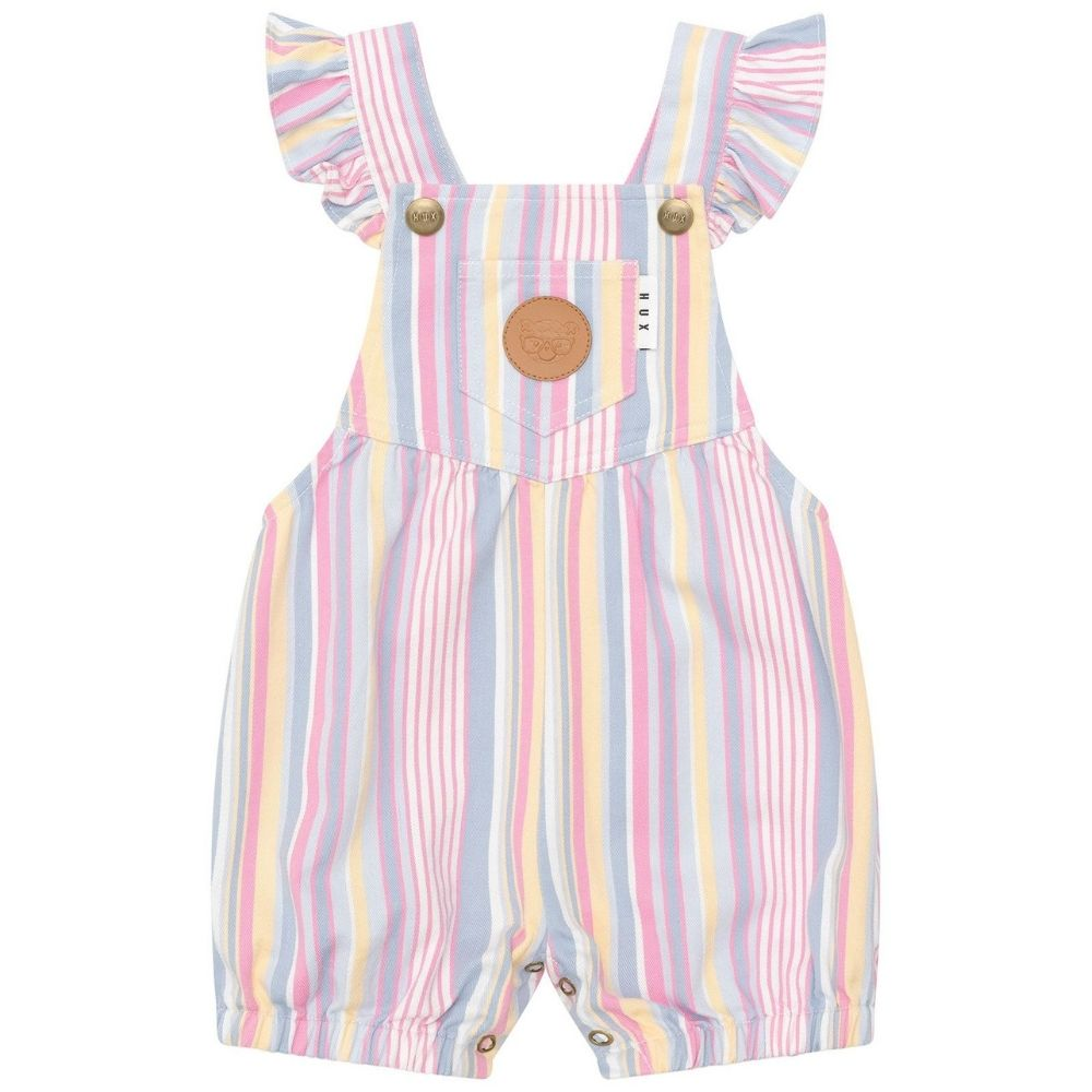 Huxbaby Rainbow Stripe Bubble Onesie