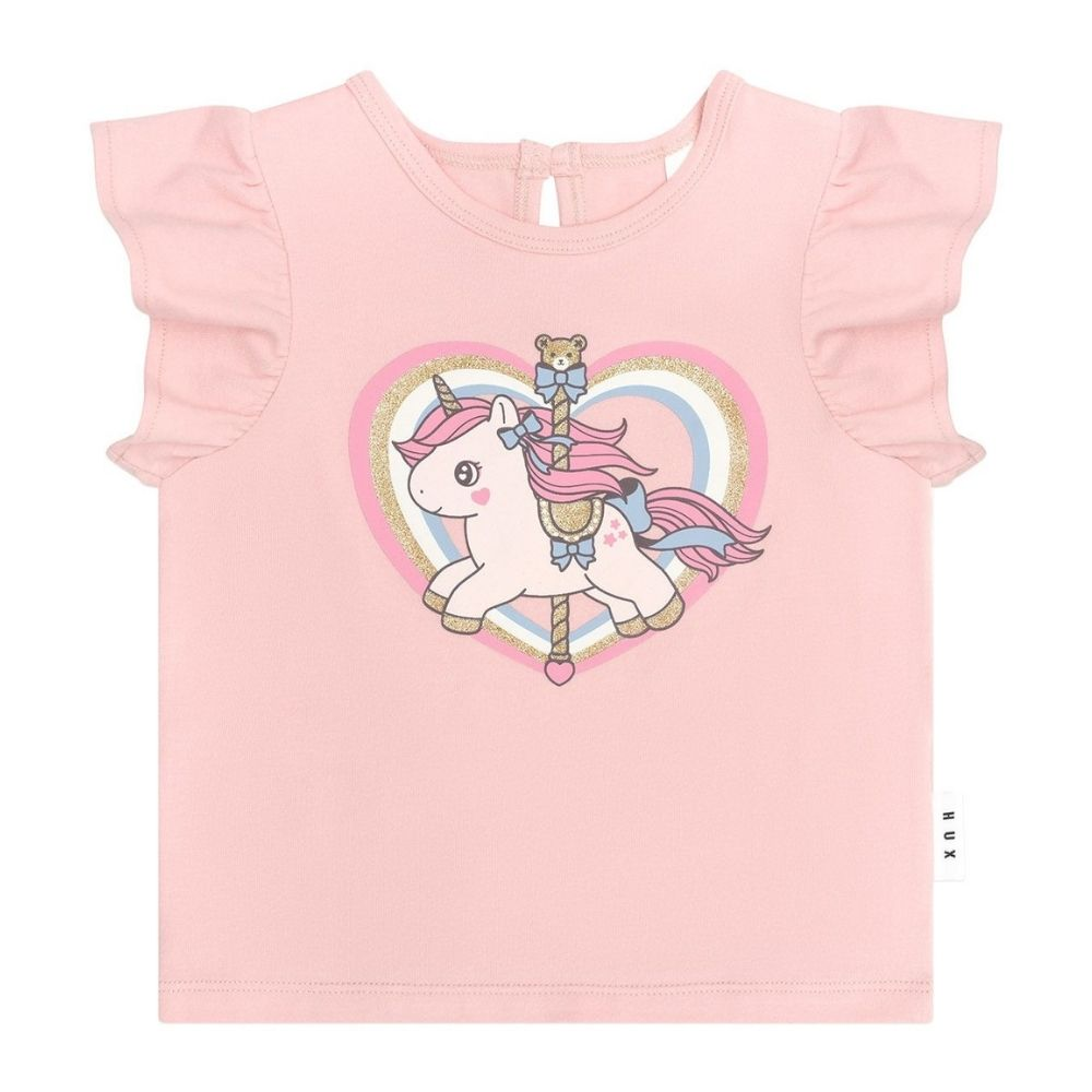 Huxbaby Carousel Frill Tee