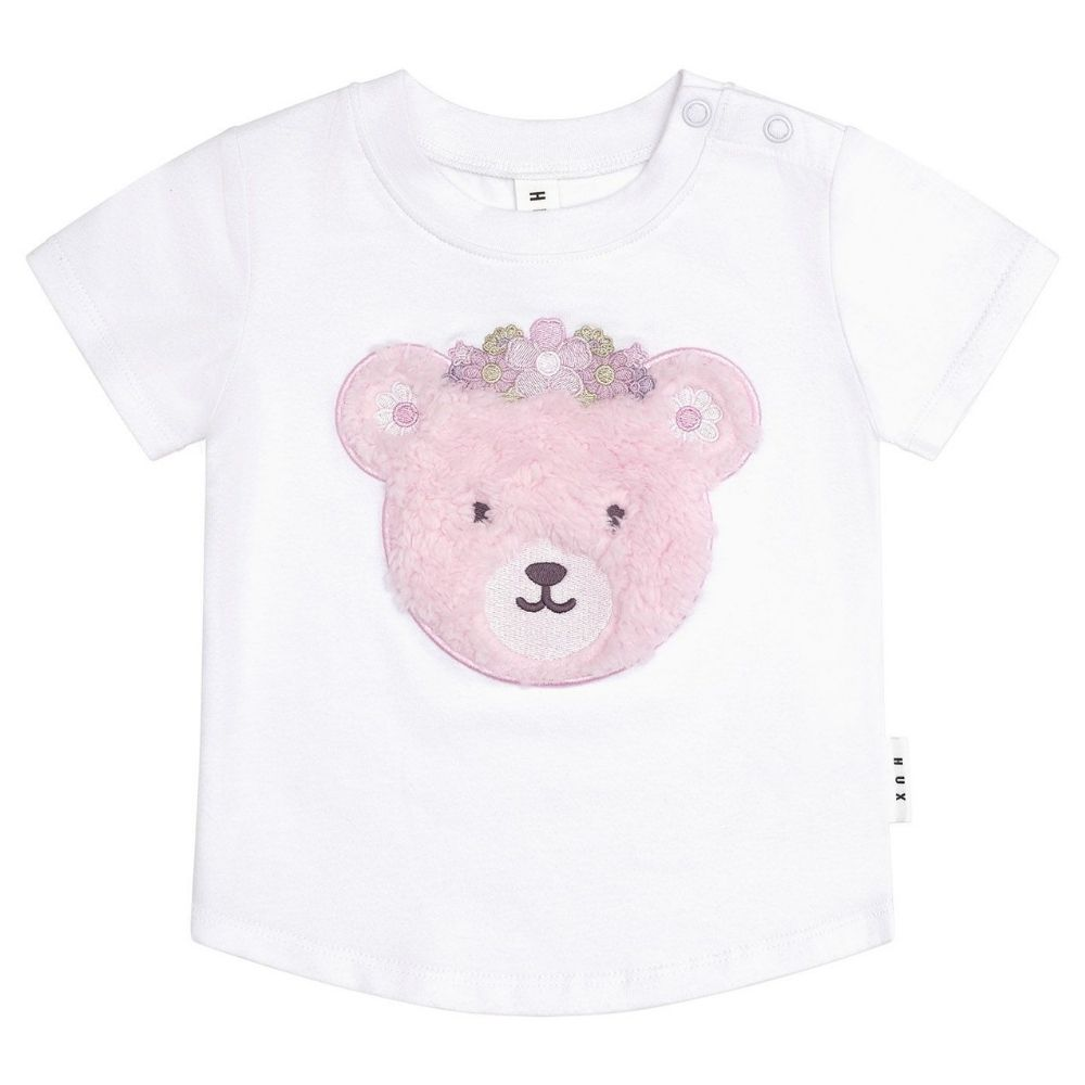 Huxbaby Daisy Furry Bear T-Shirt