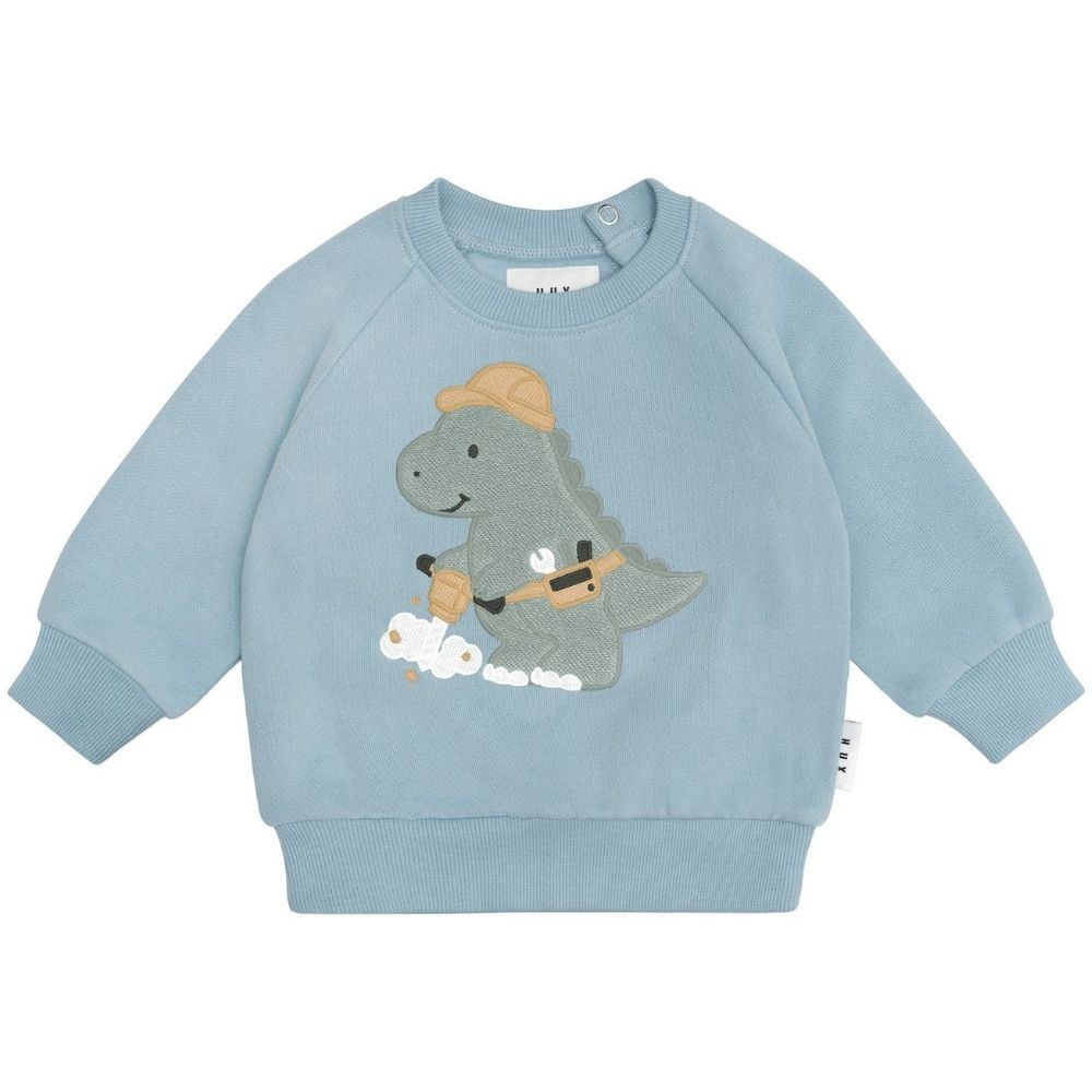 Huxbaby Construction Dino Sweatshirt