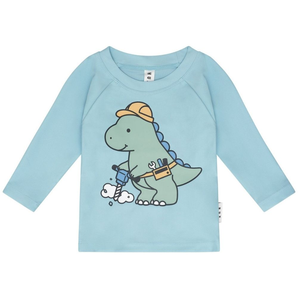 Huxbaby Construction Dino Rashguard