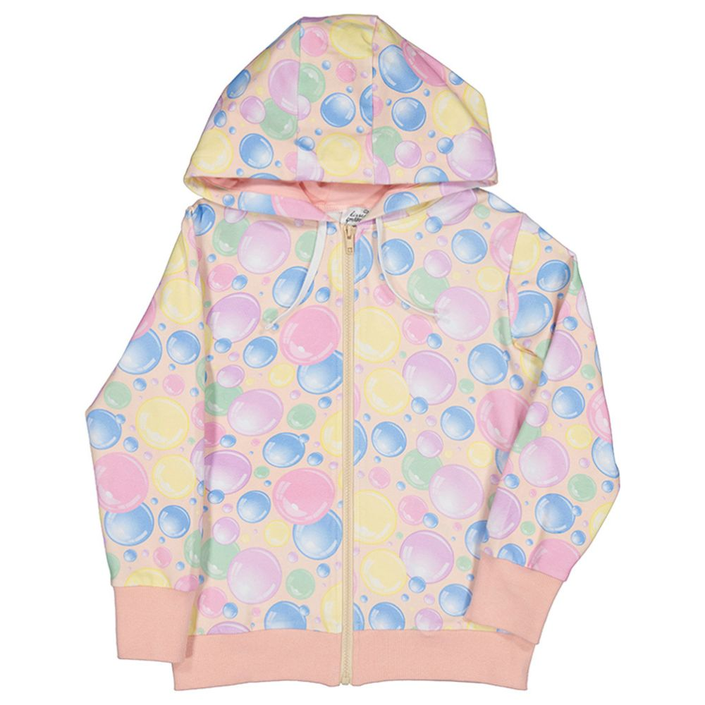 Kissed by Radicool Bubbles Zip Hoodie