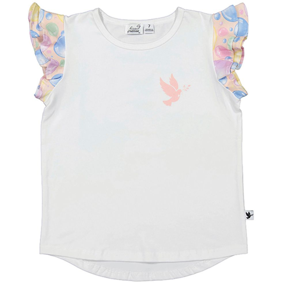 Kissed by Radicool Bubbles Frill Tee