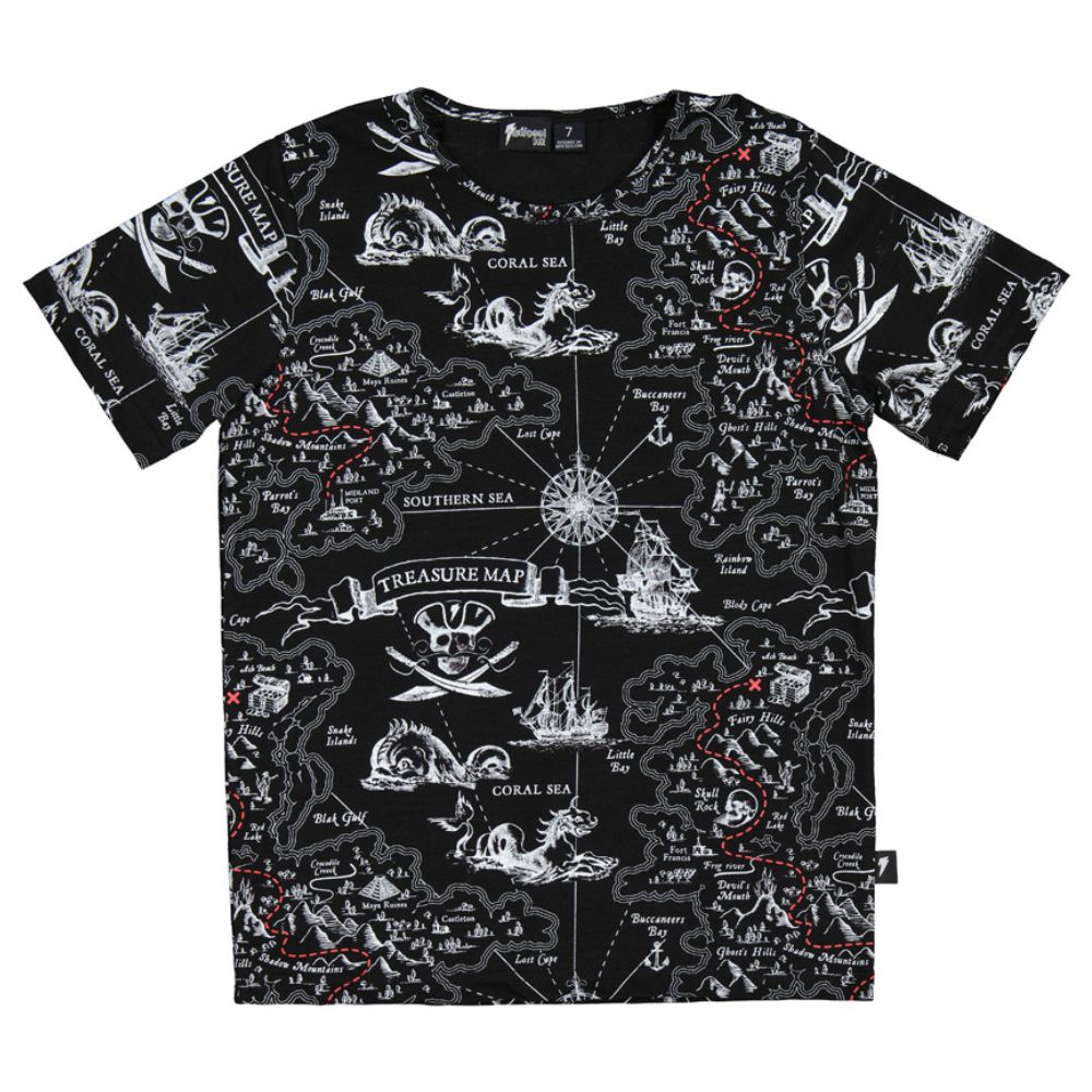 Radicool Dude Pirate Treasure Tee