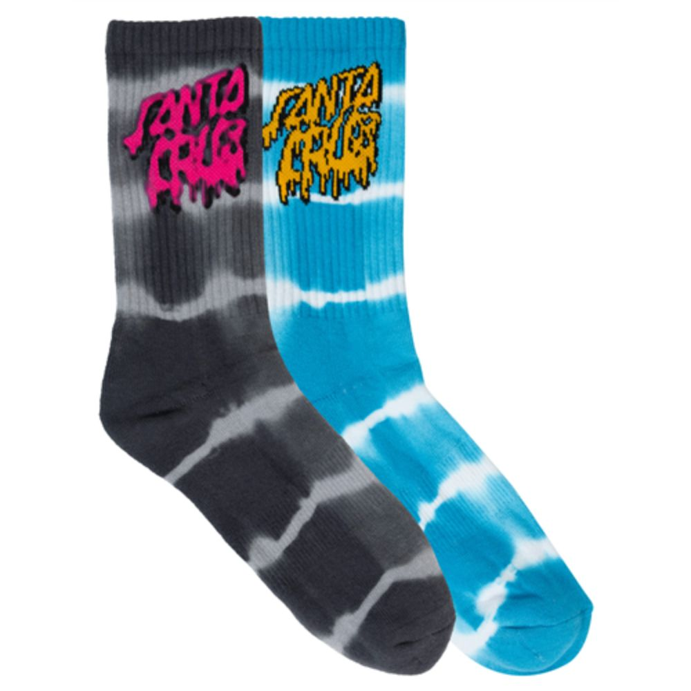 Santa Cruz Rad Stack Crew Socks - 2pk