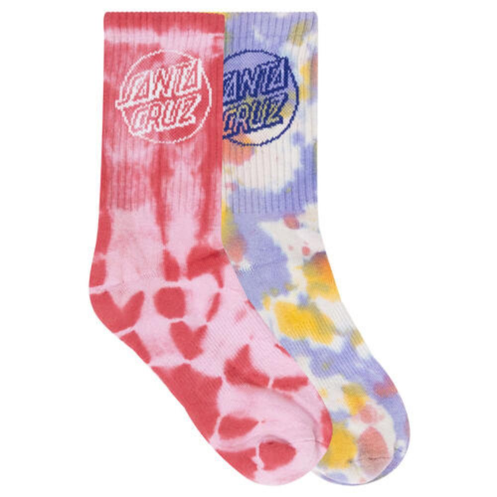 Santa Cruz Opus Dot Crew Socks - 2pk