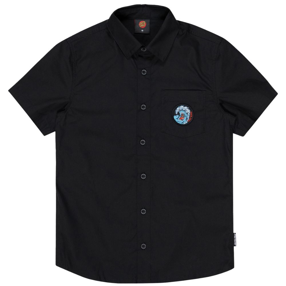 Santa Cruz Screaming Wave Patch Shirt