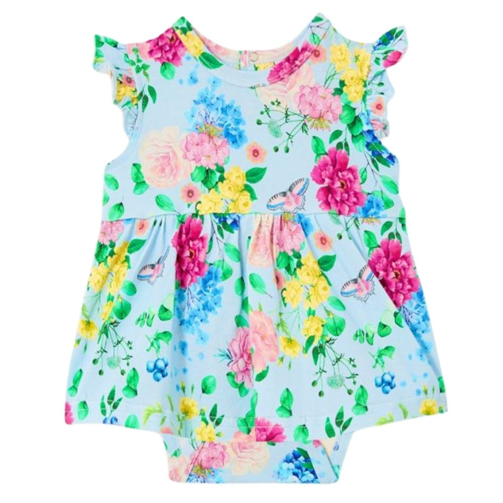 Milky Garden Party Frill Dress