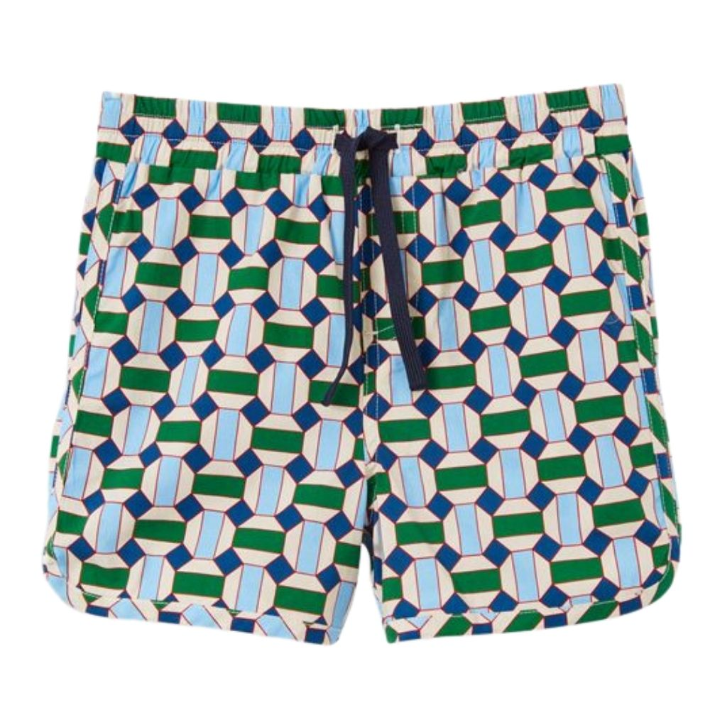 Milky Poolside Cotton Short