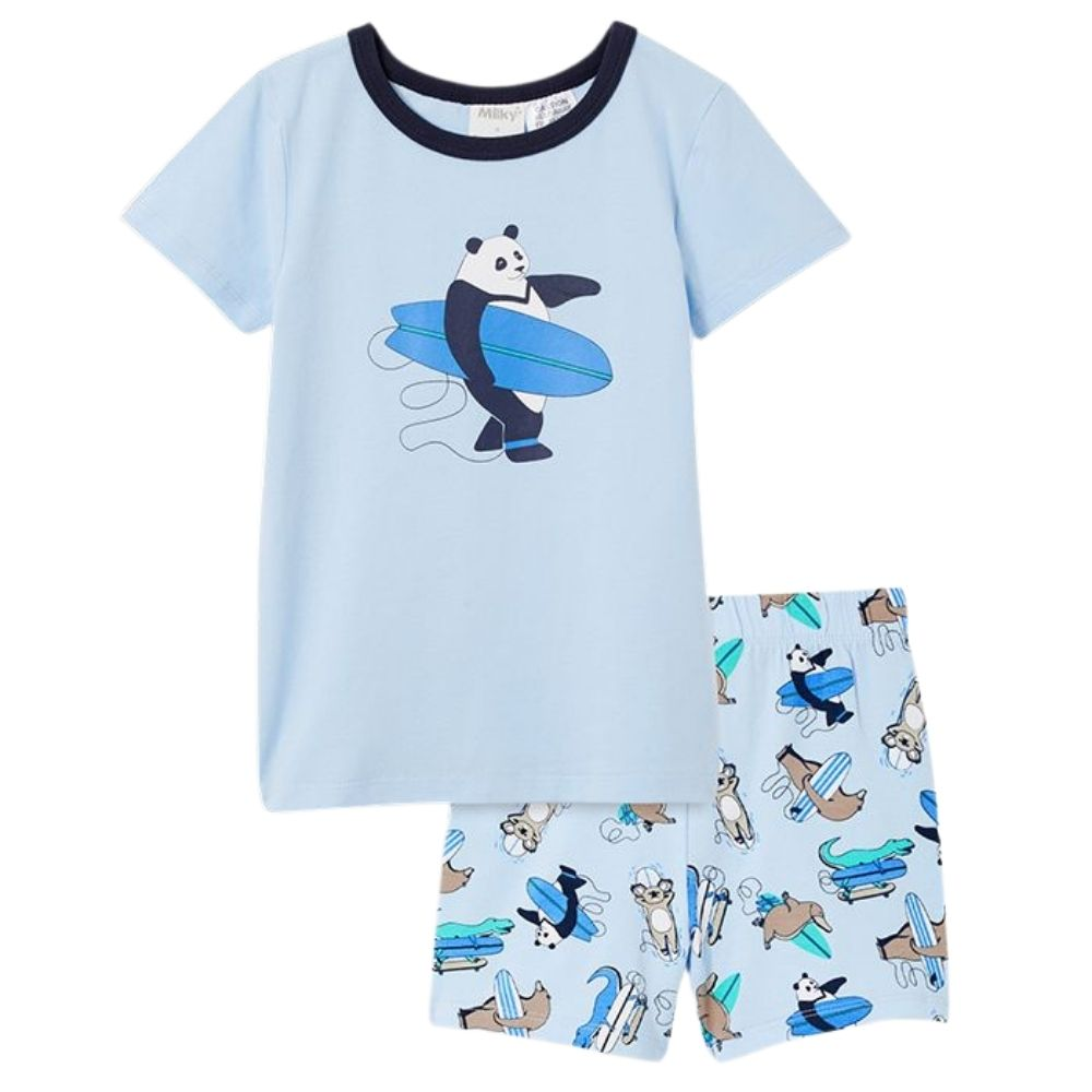 Milky Surfer Dude Summer Pyjamas