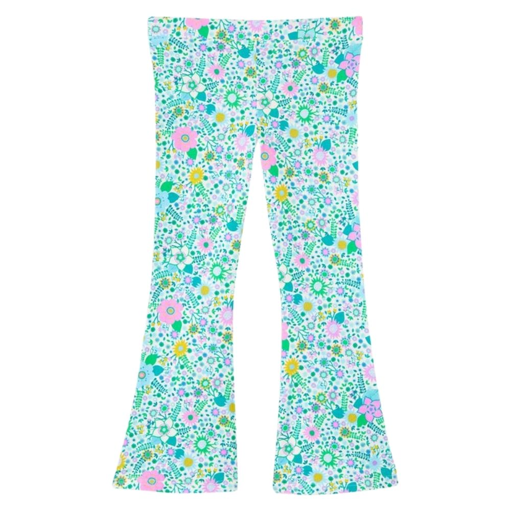 Milky Blossom Flared Legging