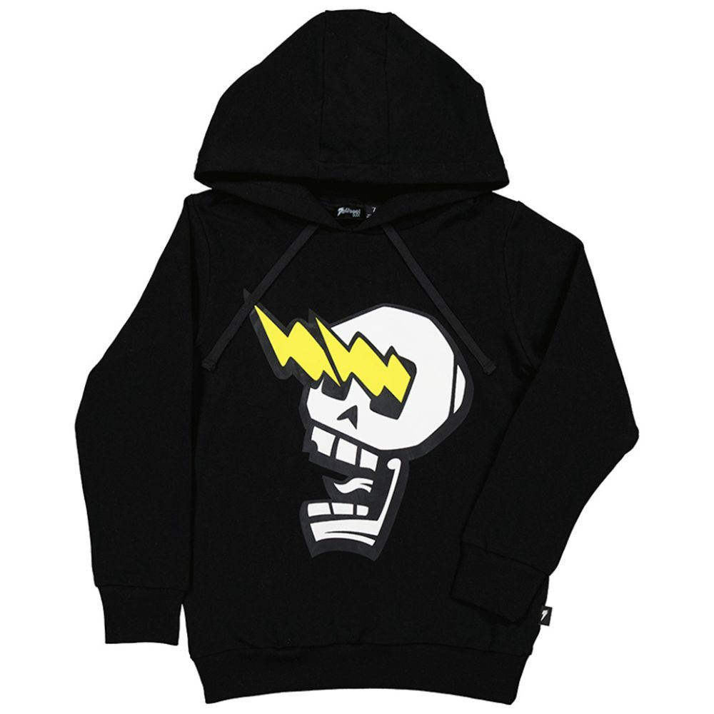 Radicool Dude Lightning Skull Hoodie