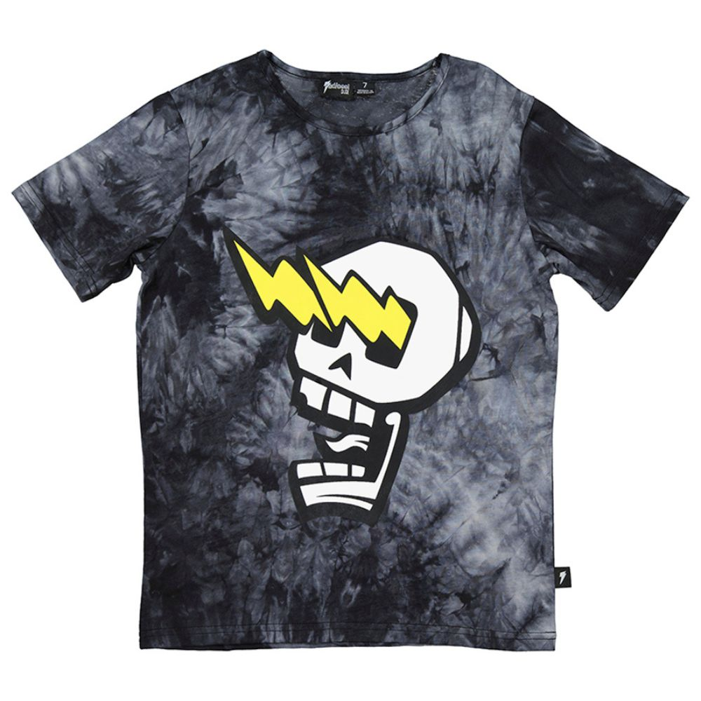 Radicool Dude Lightning Skull Tee