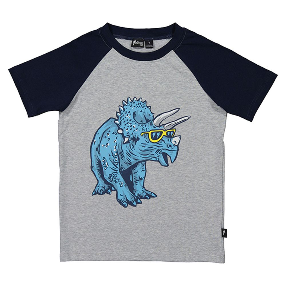 Radicool Dude Rad Dino Raglan Tee