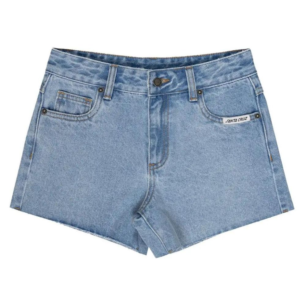 Santa Cruz MFG Dot Retro Denim Short