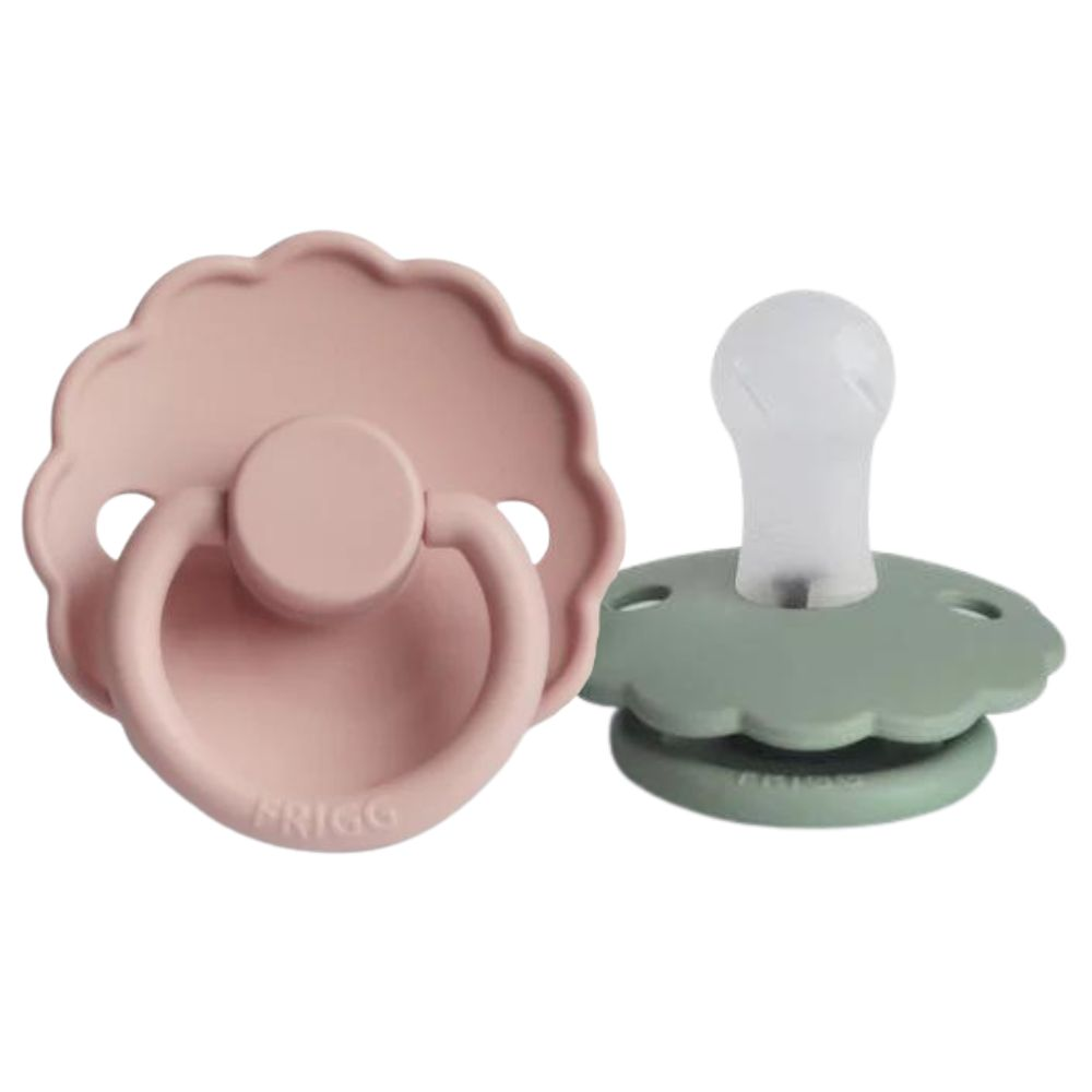 Frigg Daisy Silicone Pacifiers -  2pk