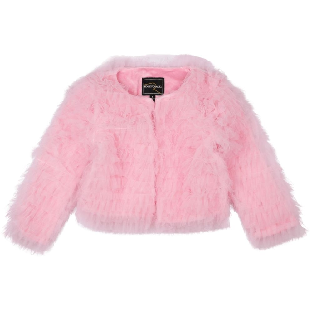 Rock Your Kid Ruffle Tulle Jacket