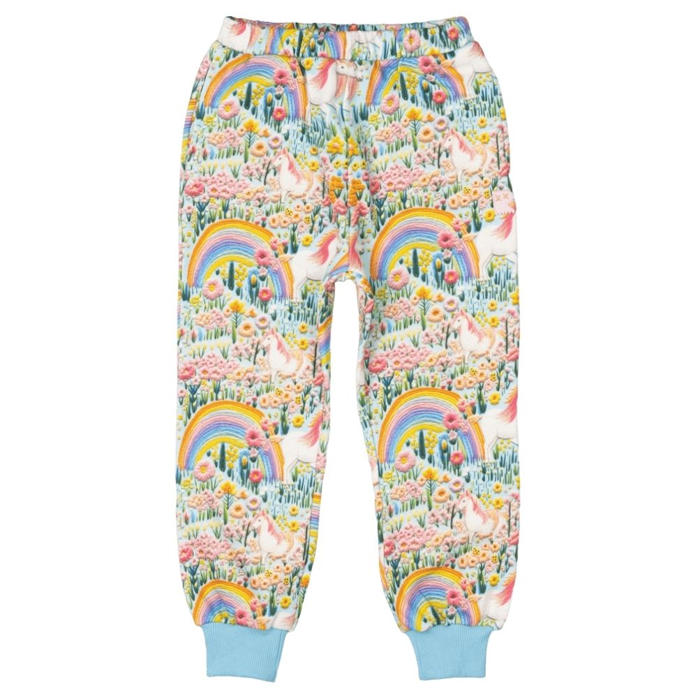 Rock Your Kid Embroidered Unicorns Track Pants