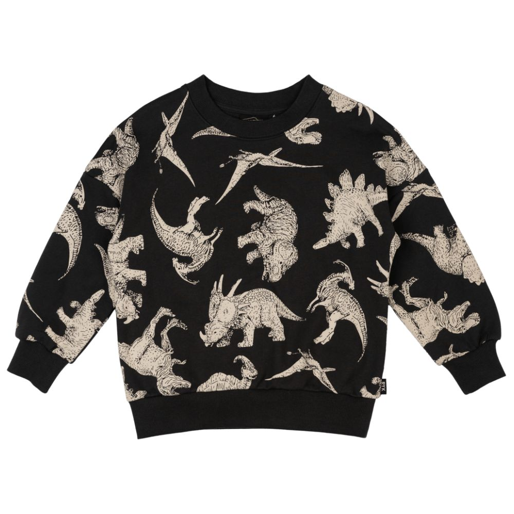 Rock Your Kid Dinos At Large Sweatshirt