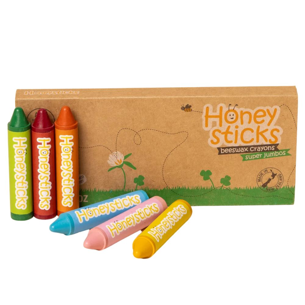 Honeysticks Crayons - Super Jumbos 12pk