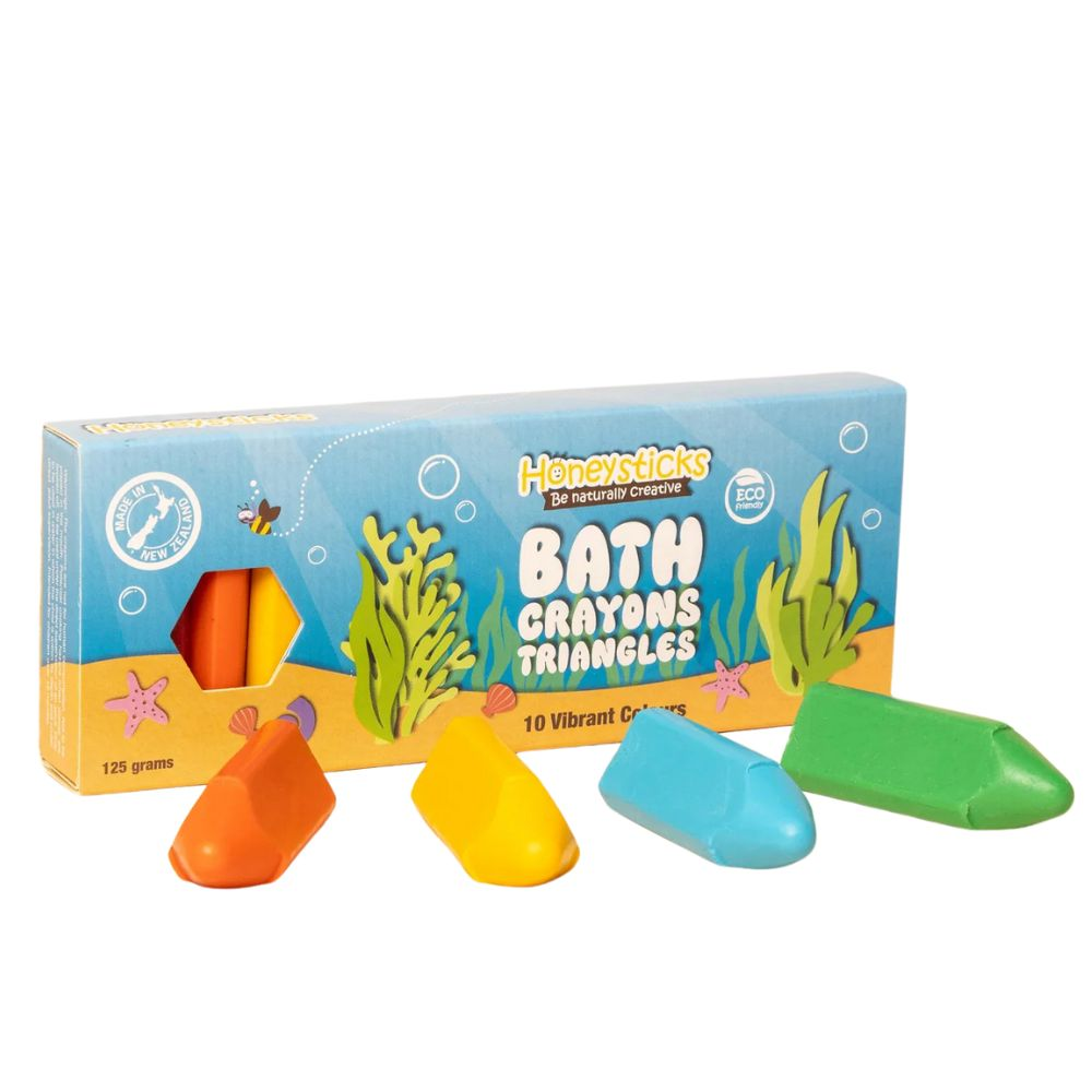 Honeysticks Bath Crayons - Triangles