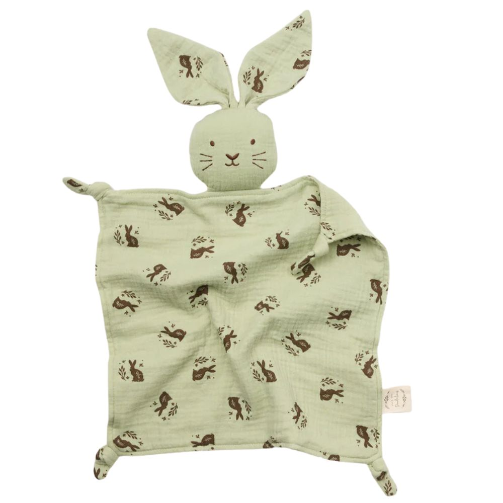 Over the Dandelions Bunny Lovey Comforter