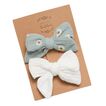 Hairclip Bow 2pk OTD