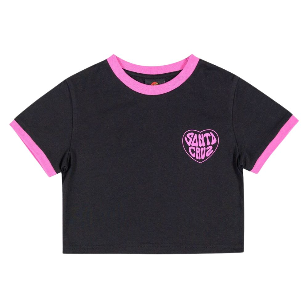 Santa Cruz Balloon Heart Chest Baby Tee