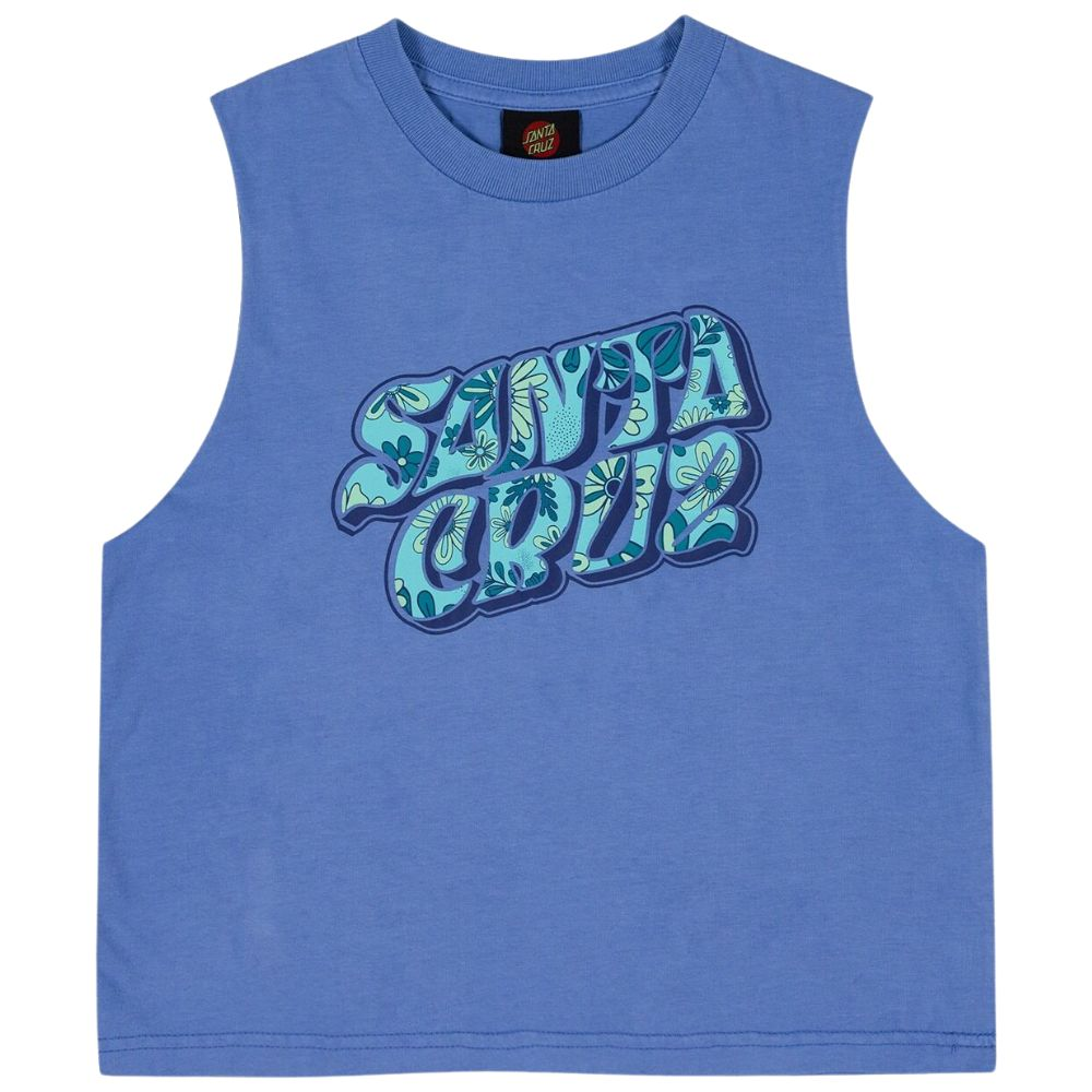 Santa Cruz Vibes Fill Front Muscle Tee