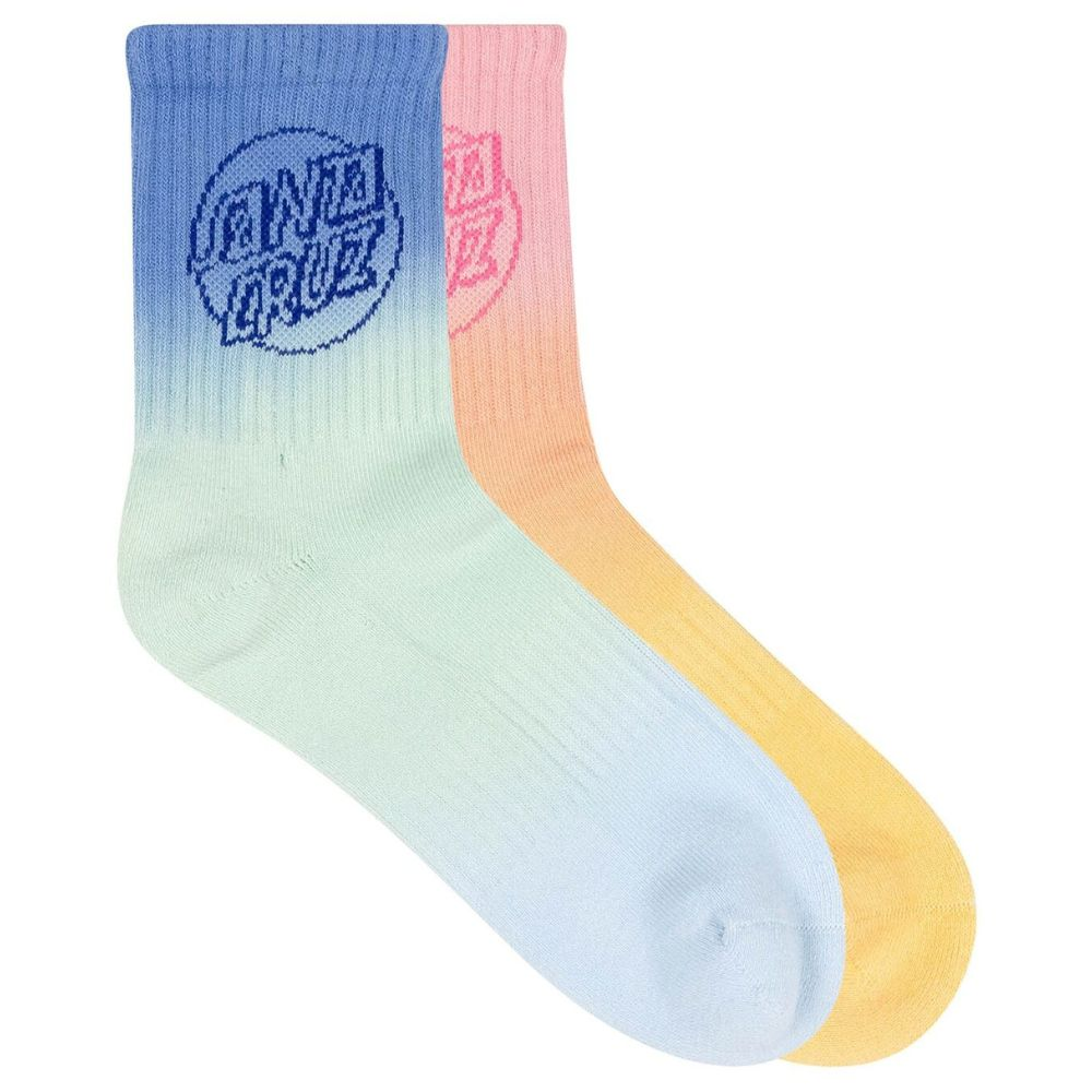 Santa Cruz Opus Dot Mid Socks - 2pk