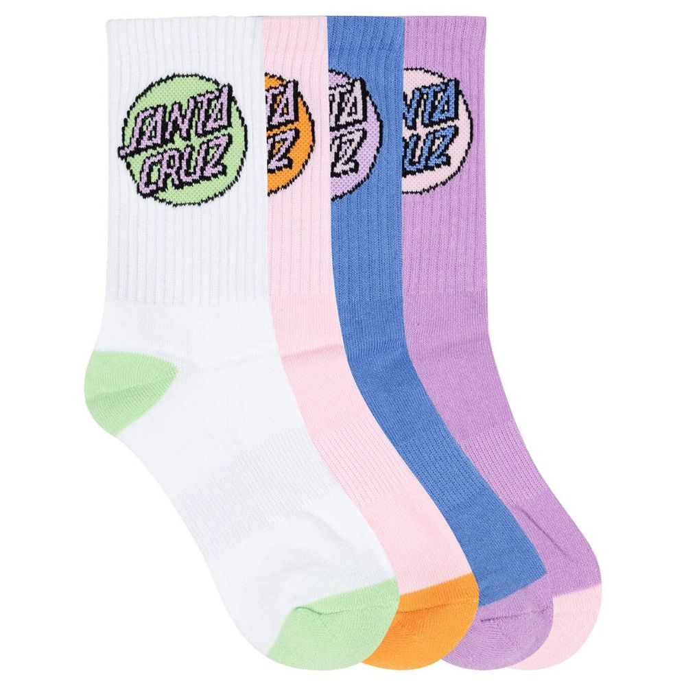 Santa Cruz Other Dot Crew Socks - 4pk