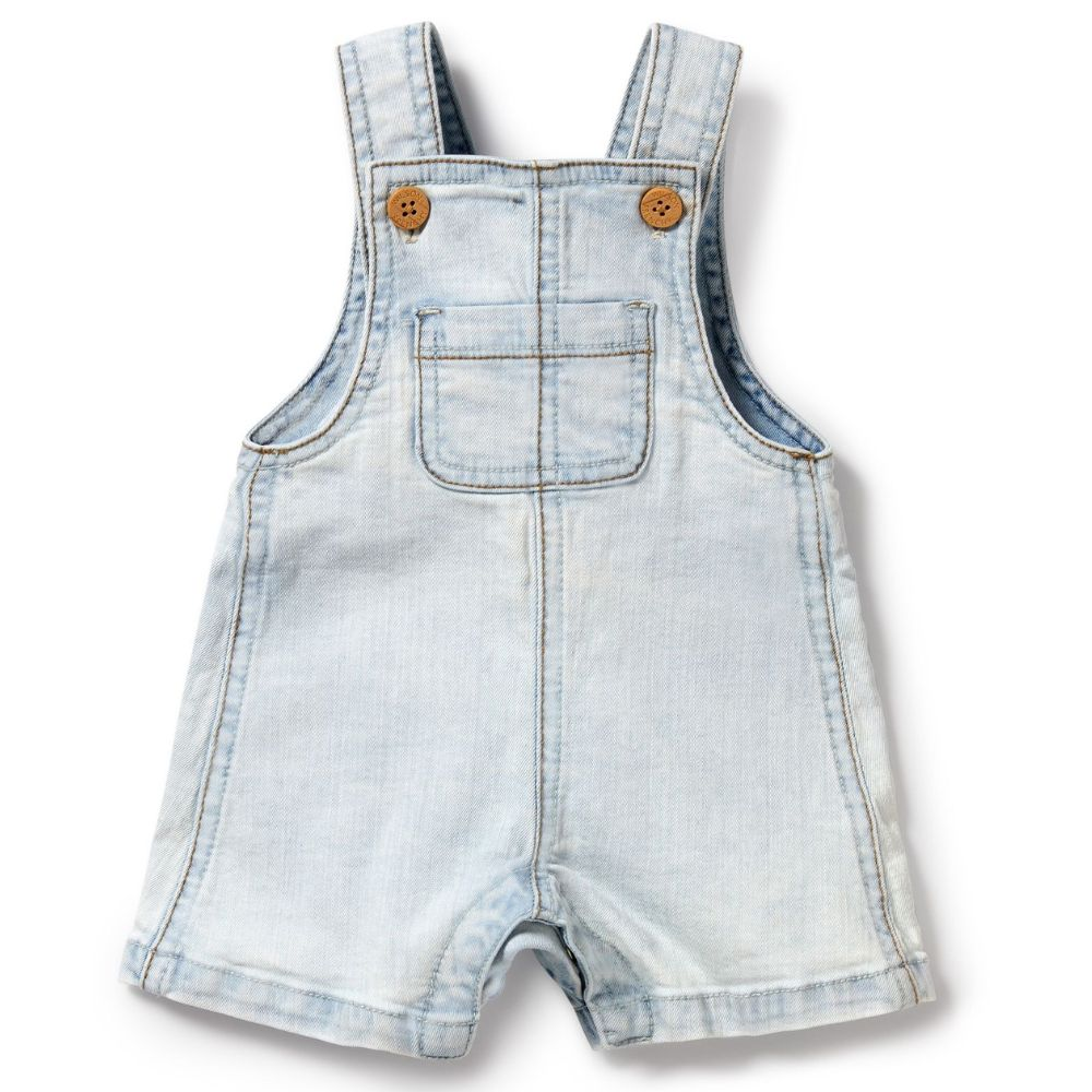 Wilson + Frenchy Denim Short Overall