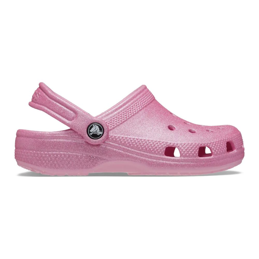 Crocs Classic Glitter Clogs - Toddler