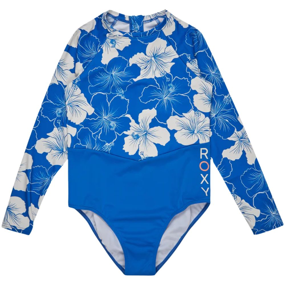 Roxy Hippy Hibiscus Long Sleeve Swimsuit