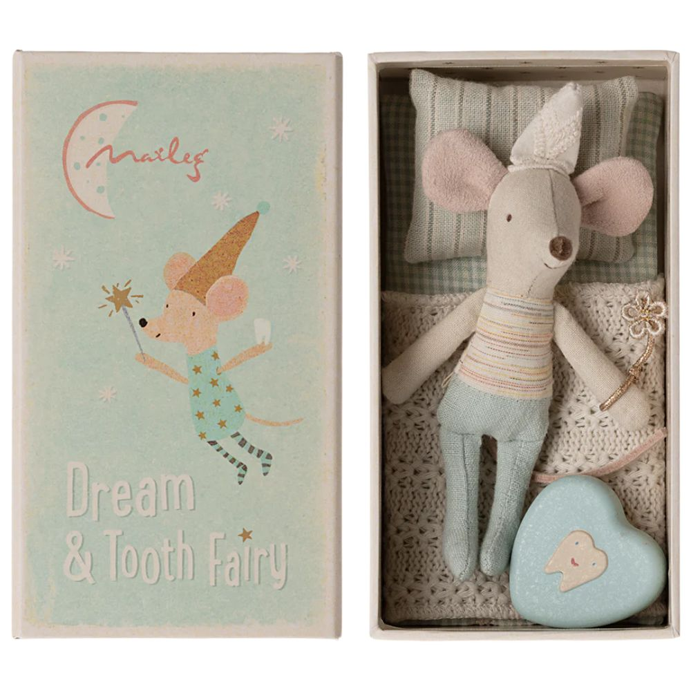 Maileg Tooth Fairy Mouse in Matchbox